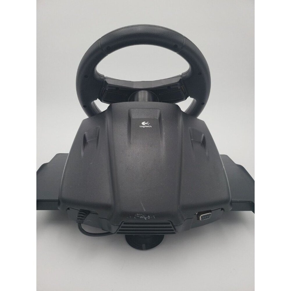 Logitech ~ NASCAR Racing Wheel w/‎ Touch Sense Technology UNTESTED - Picture 5 of 8
